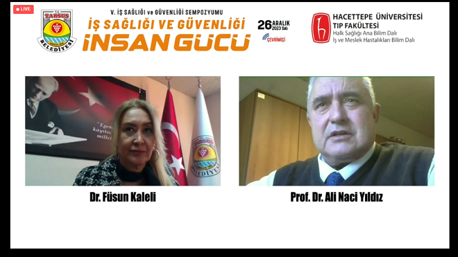 Tarsus Belediyesi öncülüğünde Hacettepe Üniversitesi iş birliğiyle çevrim içi ortamda
