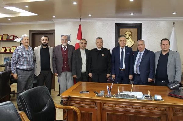 Mersin İl Jandarma Komutanı Tuğgeneral Ercan Atasoy Mersin Esnaf ve