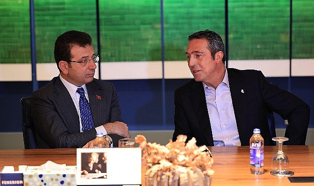 İBB Başkanı Ekrem İmamoğlu; Beşiktaş ve Galatasaray kulüplerinin ardından Fenerbahçe