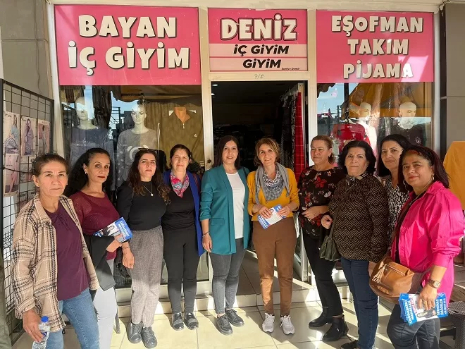 Mersin merkez ilçe Toroslar’da Çağdaşkent Mahallesi muhtarlığına adaylığını açıklayan Serminaz