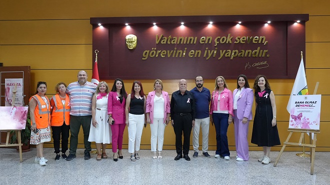 Tarsus Belediyesi 01-31 Ekim Meme Kanseri Bilinçlendirme ve Farkındalık Ayı’nda,