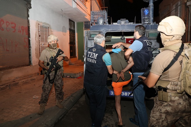 Mersin’de PKK/KCK Operasyonu: 14 gözaltı