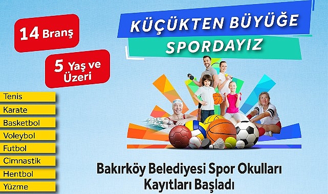 Bakırköy Belediyesi’nin düzenlediği ve 14 farklı branşta eğitimlerin verildiği ‘Kış
