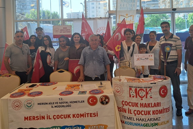 Mersin’de Aile ve Sosyal Hizmetler İl Müdürlüğü bünyesinde faaliyet gösteren