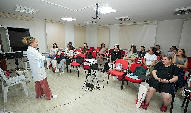 Gaziemir Belediyesi’nin, anne adaylarının hamilelik sürecini sağlıklı geçirmesi ve doğuma