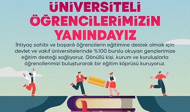      			İzmir Büyükşehir Belediyesi eğitime köprü oluyor