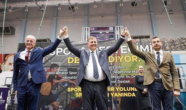 Amatör Spor Kulüpleri’ne desteğini sürdüren İzmir Büyükşehir Belediyesi, 2024 yılı