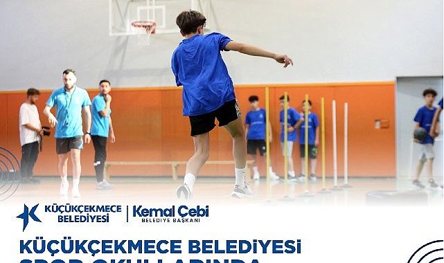 Küçükçekmece Belediyesi, Spor Okulları Özel Yetenek Kursları ile gençlere hayallerine