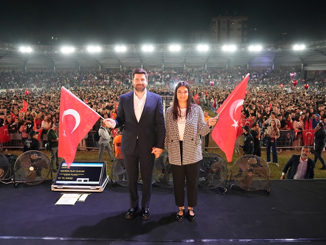 Tarsus Belediyesi’nin 29 Ekim Cumhuriyet Bayramı dolayısıyla düzenlediği etkinliklerde Cumhuriyet