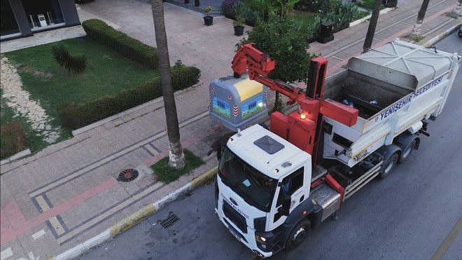 Yenişehir Belediyesi çöpleri daha sessiz toplayacak Mersin Yenişehir Belediyesi, kent