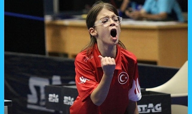 Muğla Büyükşehir Belediyesi masa tenisi sporcusu Aybige Feride Üstündağ Kosova’da
