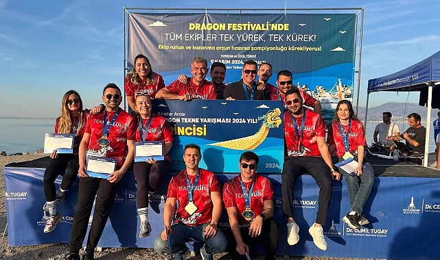 İzmir Büyükşehir Belediyesi birimleri arasında bu yıl ikincisi düzenlenen Dragon