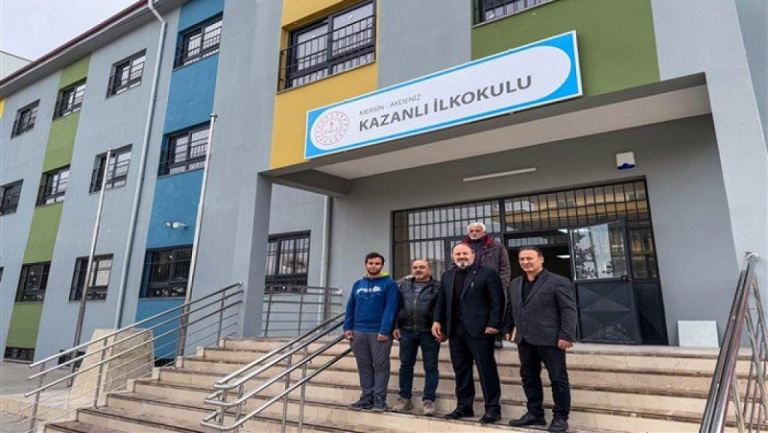 Akdeniz Kazanlı İlkokulu Eğitim İçin Hazır: 16 Derslikli Modern Okul Tamamlandı