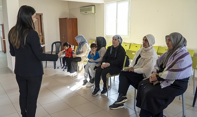 Karşıyaka Belediyesi, 3-6 yaş arasında çocuğu olan annelere yönelik Anne