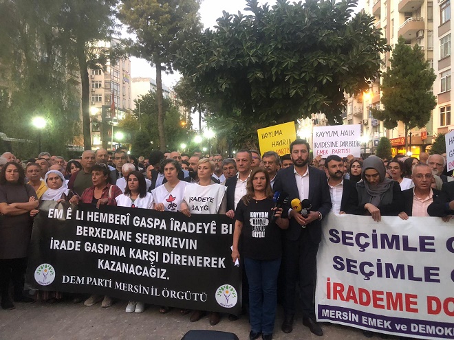 Mersin Emek ve Demokrasi Platformu ile DEM Parti İl Örgütü