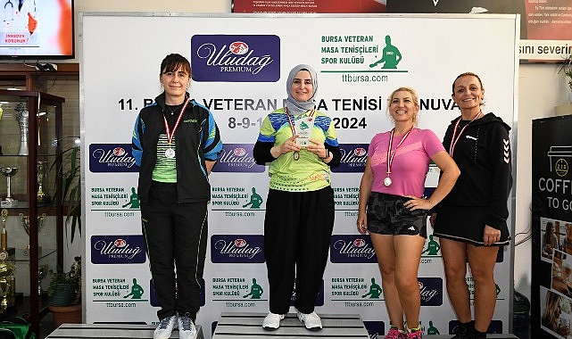 Osmangazi Belediyesi ve Bursa Veteran Masa Tenisçileri Spor Kulübü işbirliğinde
