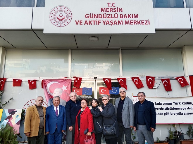 Mezitli Kent Konseyi Emekliler Meclisi’nden “Yüzyılın Projesi” Merkezine Ziyaret