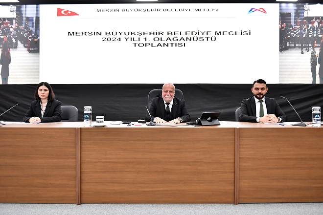 Mersin Büyükşehir Belediye Meclisi’nin 2024 Yılı 1. Olağanüstü Meclis Toplantısı,