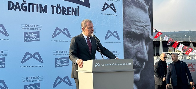 CHP’li Mersin Büyükşehir Belediye Başkanı Vahap Seçer, Cumhurbaşkanı Erdoğan’ın Çalışma
