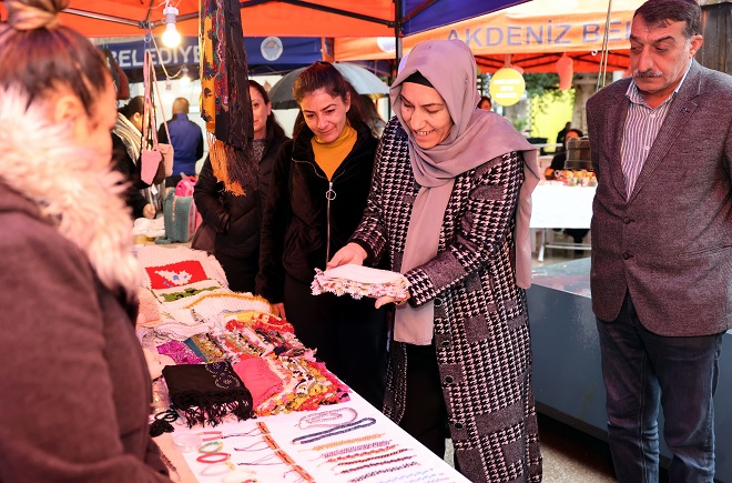 Akdeniz Belediyesi’nin kurduğu ve 3 gün boyunca Mersinlileri misafir edecek