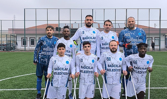 Bağcılar Ampute Futbol Takımı, dün yaptığı maçta deplasmanda Uysal Hydraulic