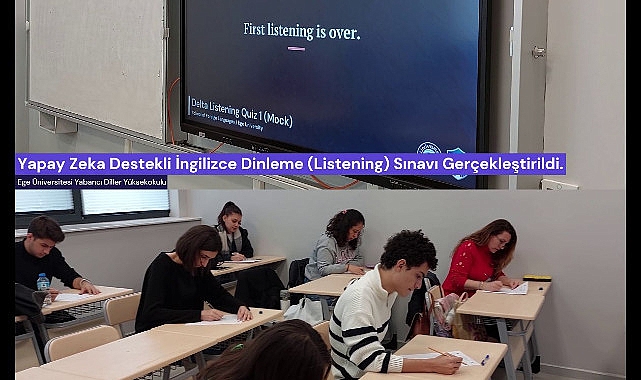 Ege Üniversitesi kampüsünde, 10 bin 992 metrekare alanıyla 91 derslik