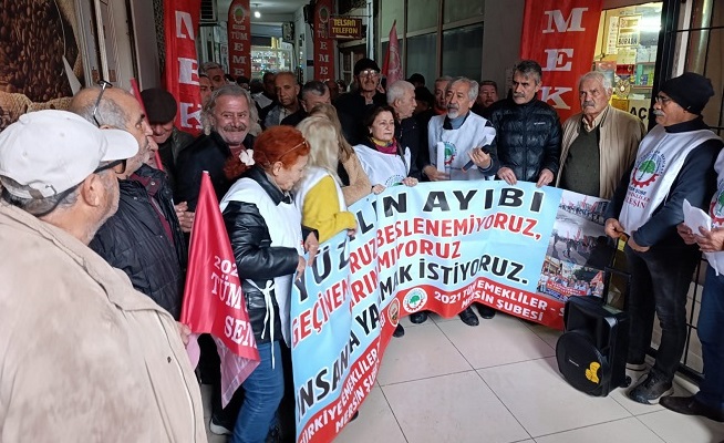EMEKLİLERDEN ÇAĞRI: “BU AYIBA ARTIK SON VERİN!”