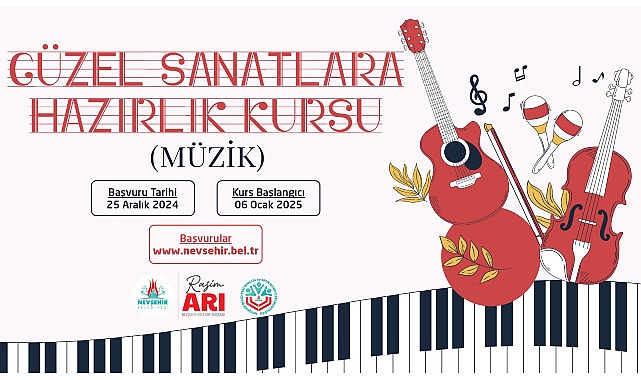 Nevşehir Belediyesi Gençlik ve Spor Hizmetleri Müdürlüğü bünyesinde "Güzel Sanatlara