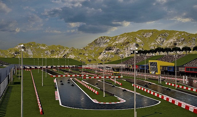 Antalya Büyükşehir Belediyesi’nin geçtiğimiz haftalarda çalışmalarını başlattığı “Kepez Karting Park”