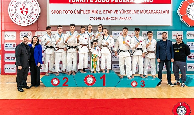 Konya Büyükşehir Belediyespor Judo Takımı 2024 Ümitler Judo Mix 1.