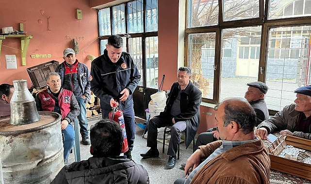 Muğla Büyükşehir Belediyesi İtfaiyesi il genelinde 330 kırsal mahallede 3