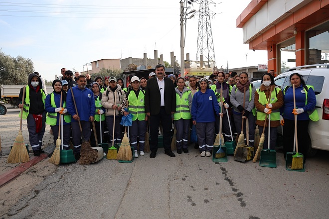 Toroslar Belediyesi, temizlik işlerinde görev yapmak üzere 50 kişiye istihdam