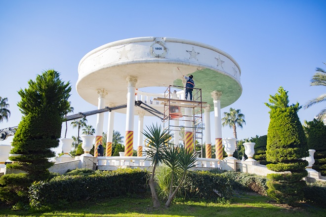 Mersin Büyükşehir Belediyesi; Park ve Bahçeler Dairesi Başkanlığı bünyesinde gerçekleştirdiği
