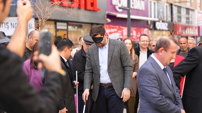 Tarsus Belediye Başkanı Ali Boltaç, “Beyaz Baston Görme Engelliler Farkındalık