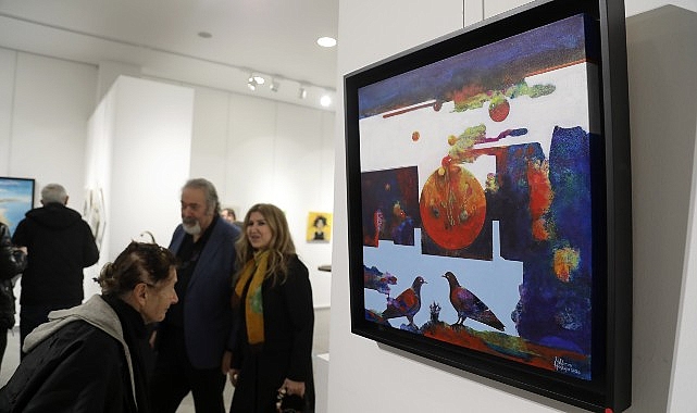Çankaya Belediyesi, "Çağdaş Sanat Seçkisi" başlıklı sergiyi sanatseverlerle buluşturdu.