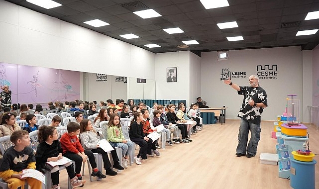 Çeşme’de çocukların heyecanla beklediği Sömestr Festivali sona erdi.