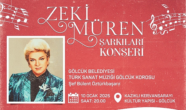 Gölcük Belediyesi, Zeki Müren’i vefatının 29’uncu yılında unutmadı.
