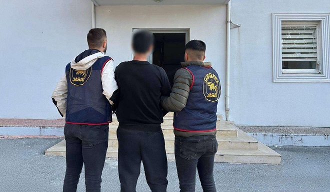 Mersin İl Jandarma Komutanlığı ekipleri cinayet şüphelisi (1) şahsı yaptığı