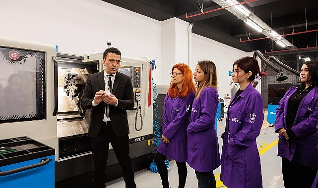 Konak Belediyesi ve Cevdet İnci Eğitim Vakfı iş birliğiyle CNC