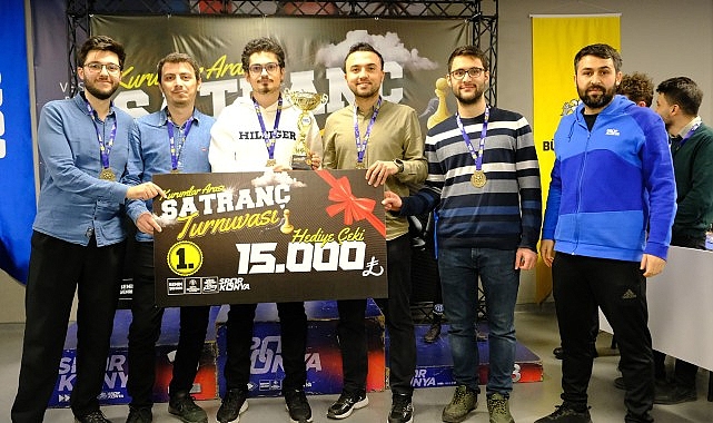 Konya Büyükşehir Belediyesi tarafından düzenlenen Kurumlar Arası Satranç Turnuvası tamamlandı.