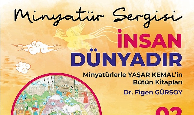 Osmangazi Belediyesi’nin ev sahipliği yaptığı ‘İnsan Dünyadır Minyatürlerle Yaşar Kemal’in