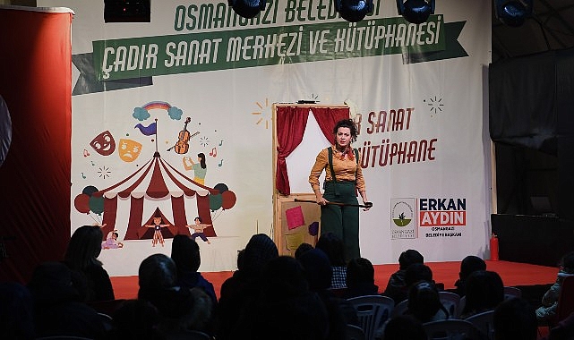 Osmangazi Belediyesi’nin düzenlemiş olduğu Yarıyıl Şenliği kapsamında Altınova Mahallesi’nde kurulan