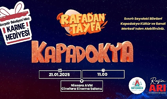 TRT Çocuk kanalında yayınlanan Rafadan Tayfa çizgi filminden uyarlanan “Rafadan