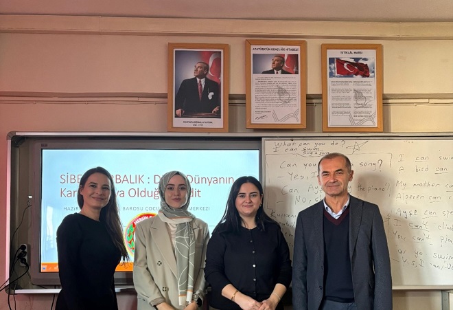 Mersin Barosu Çocuk Hakları Merkezimizin okullarda düzenlediği farkındalık eğitim çalışmaları