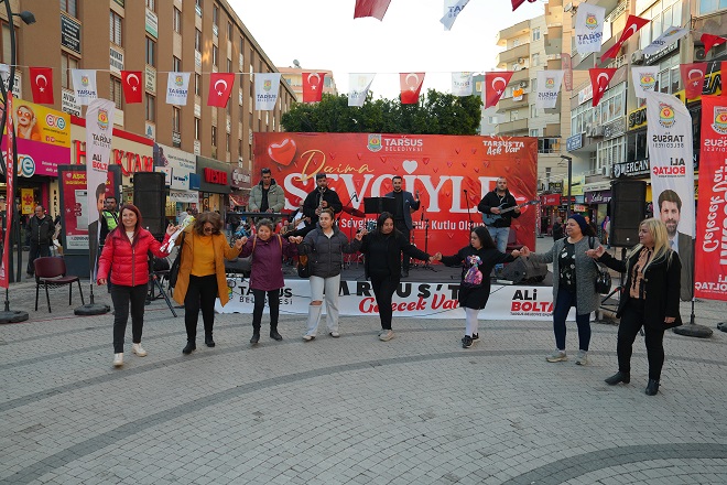 BAŞKAN BOLTAÇ “TARSUS’A AŞKLA BAĞLIYIZ” Tarsus Belediyesi, 14 Şubat Sevgililer