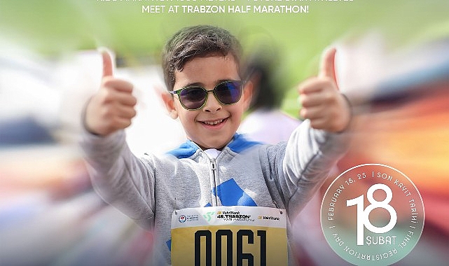 Uluslararası Trabzon Yarı Maratonu, "Her Adımda Barışa Koş" mottosuyla 23