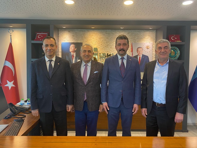 Mersin Halk Eğitim Merkezi Müdürü Naci Durmaz, İŞKUR Müdürü Yunus