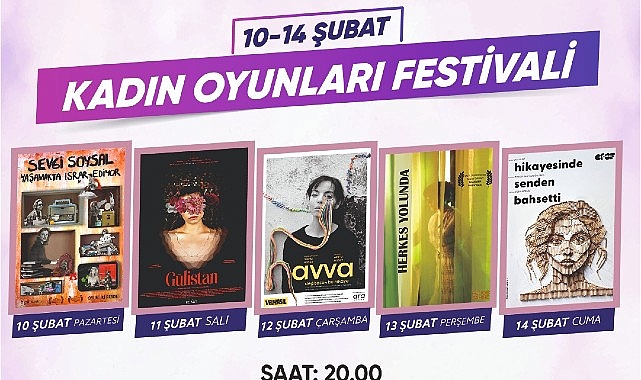 Büyükşehir Belediyesi, Türkiye’nin ve Avrupa’nın tek kadın temalı tiyatro festivali