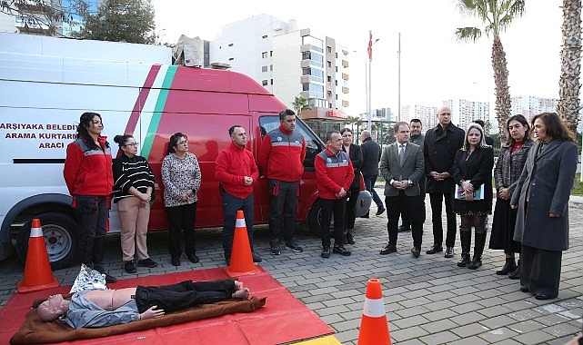 Afetlere hazırlıklı bir kent hedefiyle Arama Kurtarma Ekibi ve Mahalle