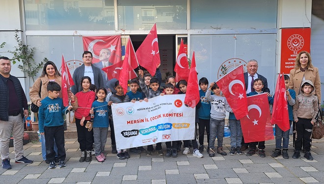 Mersin’de Aile ve Sosyal Hizmetler İl Müdürlüğü’ne bağlı Çocuk Hakları
